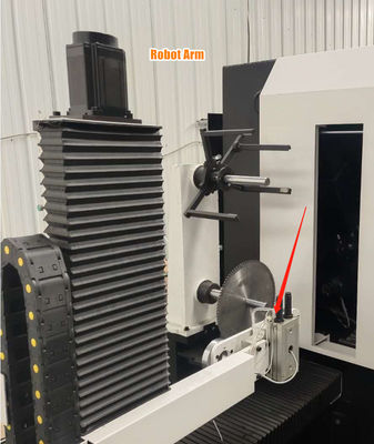 TORSEL ความแม่นยําสูง Cnc ฟังก์ชัน Saw Blade เครื่องแกะ