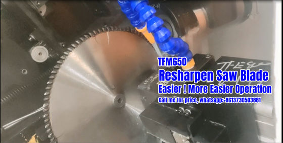 เครื่องบีบใบเลื่อยหมุน Cnc Tct ความแม่นยําสูง